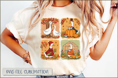 Goose Fall Coquete PNG Sublimation Shetara Begum 