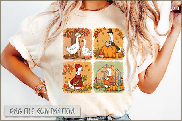 Goose Fall Coquete PNG Sublimation Shetara Begum 