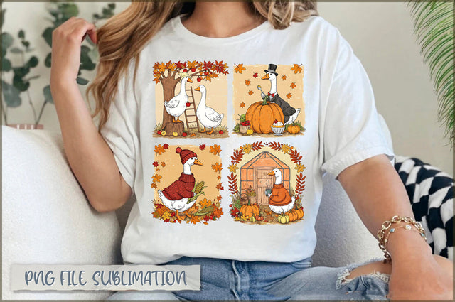 Goose Fall Coquete PNG Sublimation Shetara Begum 