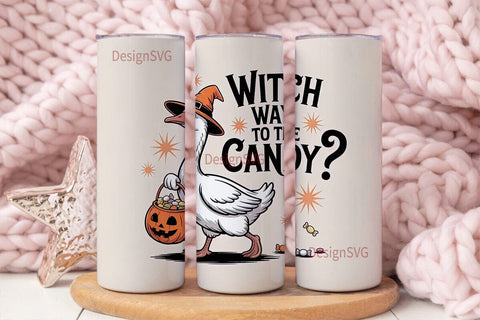 Goose Halloween Candy 20oz Tumbler Sublimation DesignSVG 