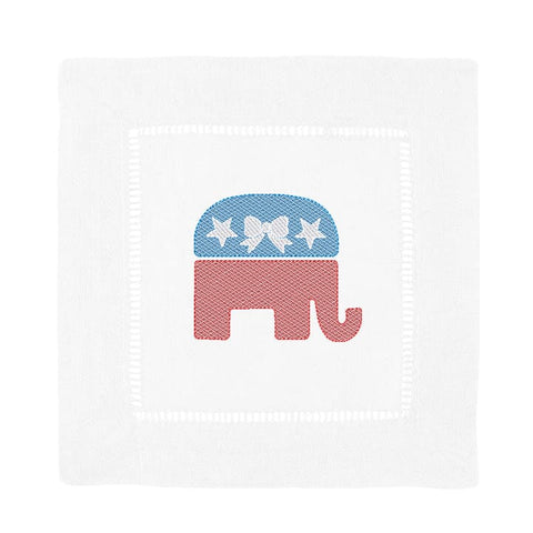 GOP Republican Elephant Sketch Embroidery Design Embroidery/Applique DESIGNS Creatively Embroidery 