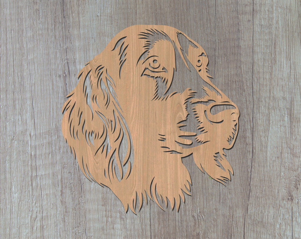 Gordon Setter Laser SVG Cut File, Gordon Setter Glowforge File, Gordon ...