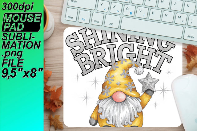 Gorgeous mouse mat templates, ready for your creations! , Gnomes Sublimation HoodArtCraft 