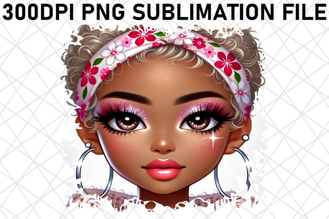 Gorgeous PNG designs, enhance your creative process! , Love Girl Sublimation afrosvg 