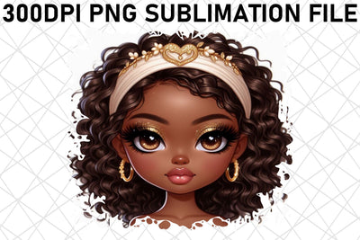 Gorgeous PNG designs, ready for instant download! , Love Girl Sublimation afrosvg 