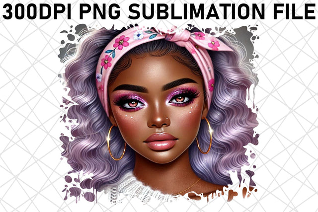 Gorgeous PNG prints, ready for your next project! , Love Girl Sublimation afrosvg 