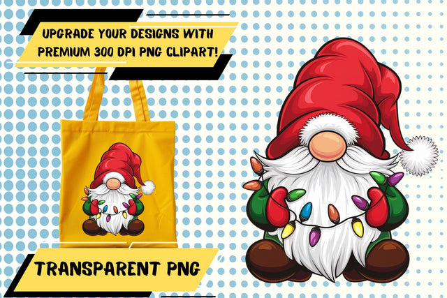 Gorgeous PNG templates, made for sublimation , Gnome Sublimation HoodArtCraft 