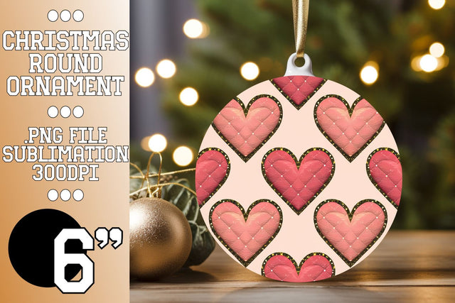 Gorgeous round templates for stunning keychains, elevate your crafting experience., Heart Sublimation HoodArtCraft 