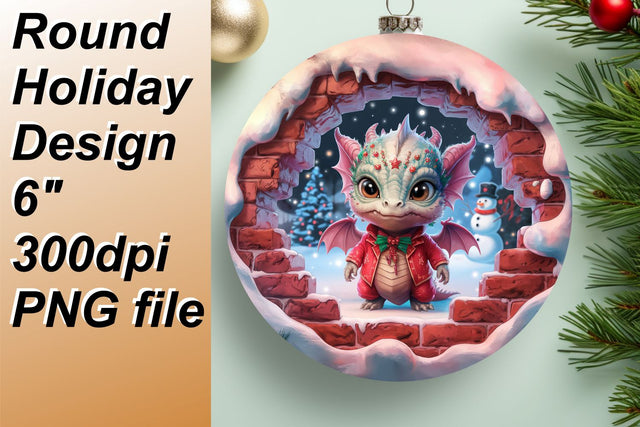 Gorgeous round templates for stunning keychains, elevate your crafting experience., Xmas Sublimation HoodArtCraft 