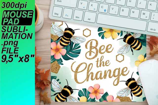 Gorgeous sublimation mouse mats, ready for your art! , Bee Sublimation HoodArtCraft 