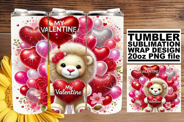 Gorgeous tumbler wrap, designed for your unique style! , Valentines Sublimation afrosvg 