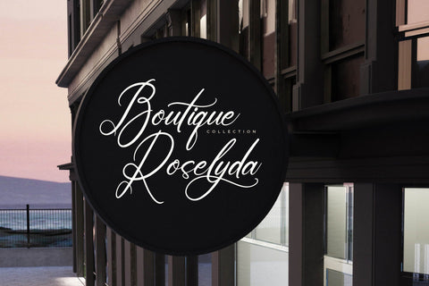 Gorkanyde Benethong - Modern Calligraphy Script Font Letterena Studios 