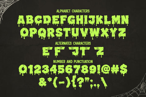 Gorvex - Melted Halloween Graffiti Font Font Mozzatype 