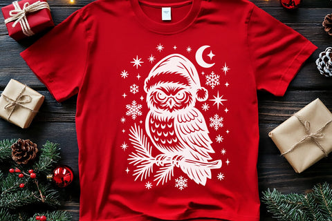 Gothic Christmas SVG Files | Skull Ornament, Deer, Owl & Candle for Cricut SVG Tafti Art 