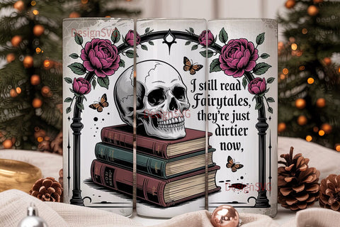 Gothic Fairytale 20oz Tumbler Wrap Sublimation DesignSVG 