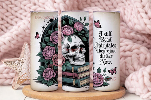 Gothic Fairytale 20oz Tumbler Wrap Sublimation DesignSVG 
