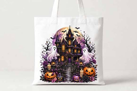 Gothic Haunted House PNG | Halloween Sublimation Digital Download SVG BillahCrafts 