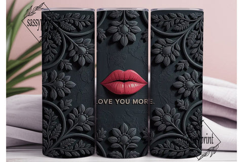 Gothic Romance 20oz Tumbler Wrap Sublimation sassyprint 