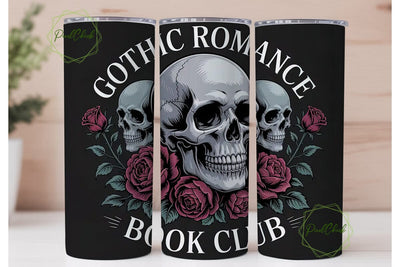 Gothic Romance Book Club 20oz Tumbler Sublimation PixelChick 