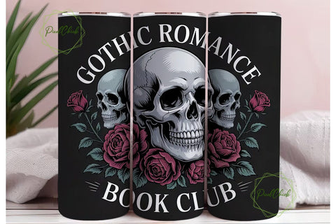 Gothic Romance Book Club 20oz Tumbler Sublimation PixelChick 