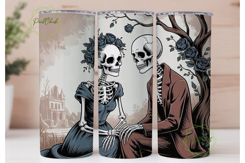Gothic Romance Tumbler Wrap Sublimation PixelChick 