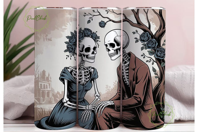 Gothic Romance Tumbler Wrap Sublimation PixelChick 
