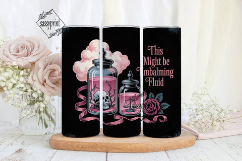 Gothic Romance Tumbler Wrap Sublimation sassyprint 