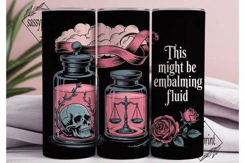 Gothic Romance Tumbler Wrap Sublimation sassyprint 