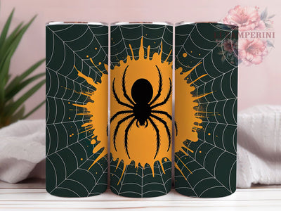 Gothic Spider Web Dark Halloween Tumbler, Gothic Halloween Cup, Spooky Web Wrap, 20Oz Sublimation Design, Gothic Spider Mug, Halloween Web Drinkware, Dark Halloween Tumbler Sublimation Li Zamperini 