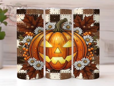 Gothic Spooky Pumpkin Tumbler Wrap, Halloween Tumbler Png, 20oz Skinny Tumbler, Sublimation Download, Spooky Season Tumbler, Edgy Fall Tumbler, Gothic Autumn Png Sublimation Lara' s Designs 