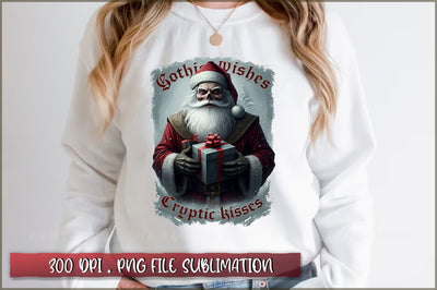Gothic wishes cryptic kisses Sublimation Sublimation Shetara Begum 