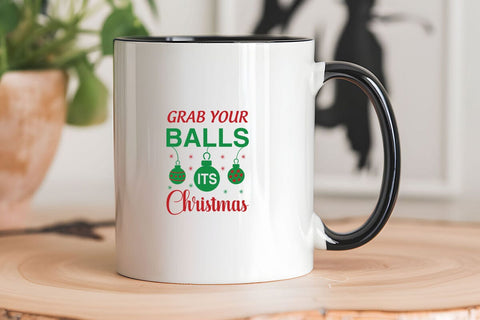 Grab Your Balls Its Christmas SVG Angelina750 