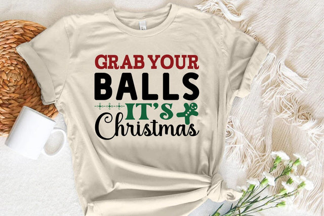 Grab Your Balls Its Christmas SVG Angelina750 