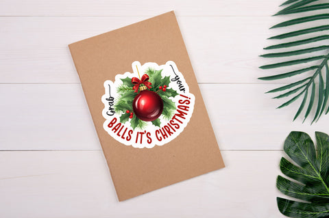 Grab your balls Sticker Design Sublimation Regulrcrative 