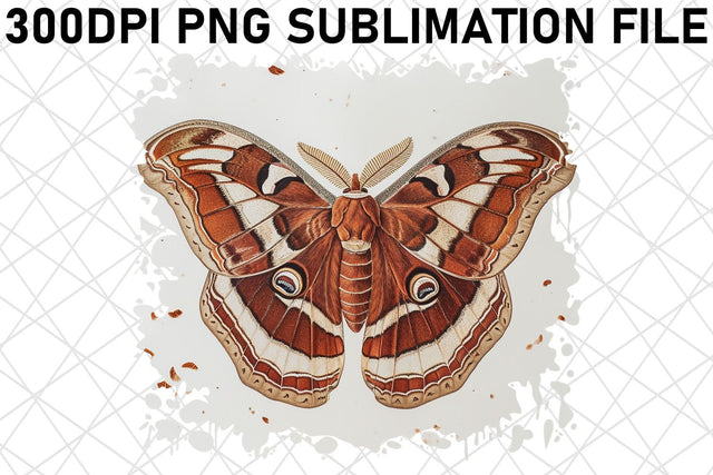Graceful Watercolor Butterfly Design Sublimation afrosvg 