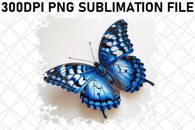 Graceful Watercolor Butterfly Designs Sublimation afrosvg 