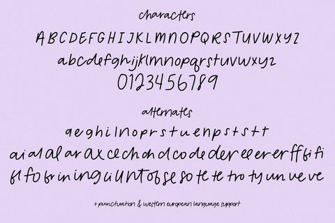 Graceful Willow Handwriting Font Font Beck McCormick 
