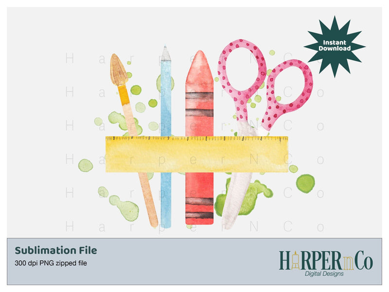 Grade School Rules - Blank SVG PNG Cut EPS File SVG HarperNCo 