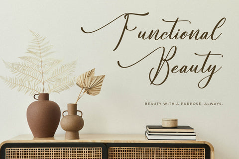 Gradefully Beauttina - Modern Beauty Script Font Letterena Studios 