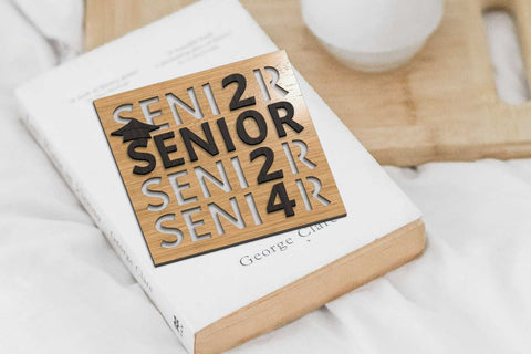 Graduating 2024 Set, Multilayer Templates SVG LaserCutano 