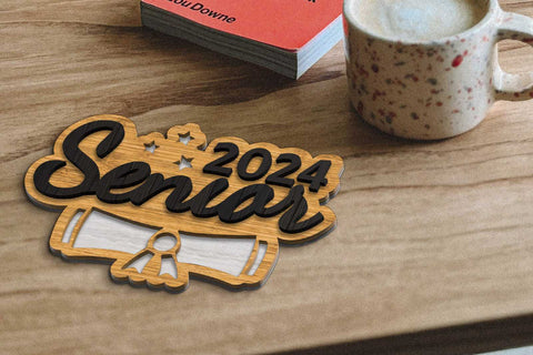 Graduating 2024 Set, Multilayer Templates SVG LaserCutano 