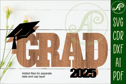 Graduation 2025 signature wall sign. laser cut digital SVG APInspireddesigns 