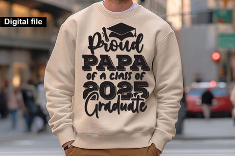 Graduation 2025 svg bundle, Proud Graduation 2025 t shirt svg bundle SVG Isabella Machell 