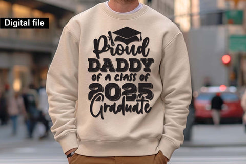 Graduation 2025 svg bundle, Proud Graduation 2025 t shirt svg bundle SVG Isabella Machell 