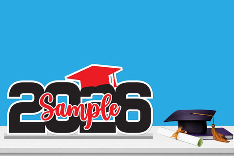 Graduation 2026 Party Name Sign, Graduation Decoration SVG zafrans studio 