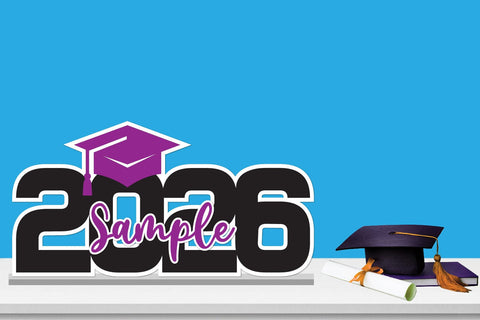 Graduation 2026 Party Name Sign, Graduation Decoration SVG zafrans studio 