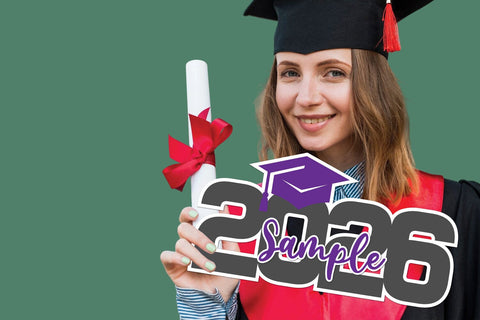 Graduation 2026 Party Name Sign, Graduation Decoration SVG zafrans studio 