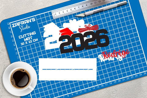 Graduation 2026 Party Name Sign, Graduation Decoration SVG zafrans studio 