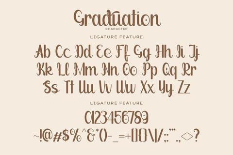 Graduation - Aesthetic Handwritten Font Font Masyafi Studio 