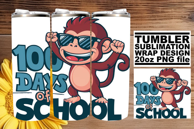 Graduation Animal Wrap Sublimation 20oz Sublimation afrosvg 